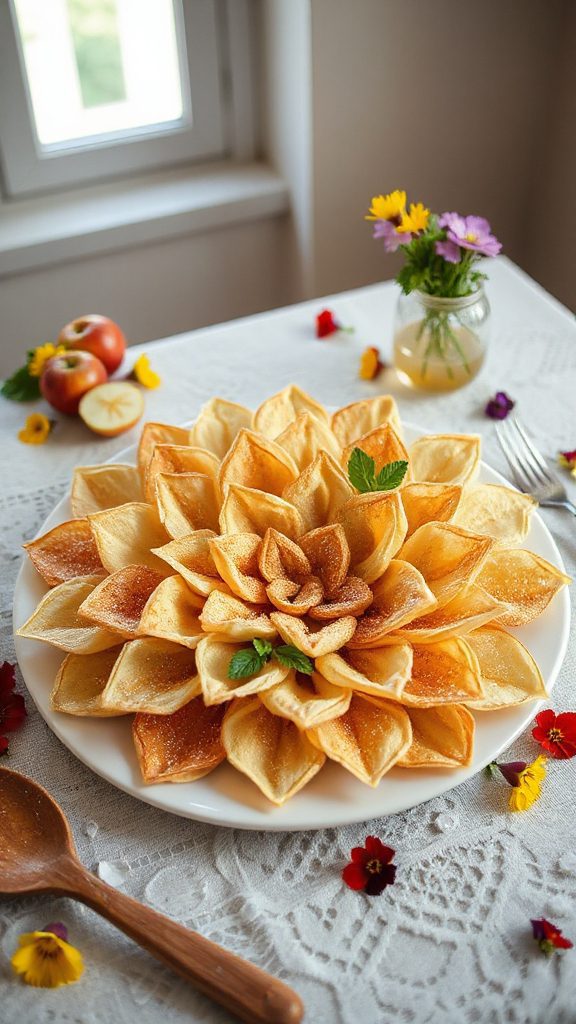 delightful apple cinnamon crepes