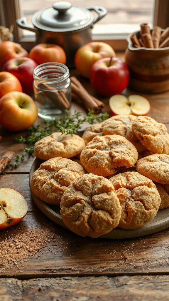 delightful autumn apple cookies