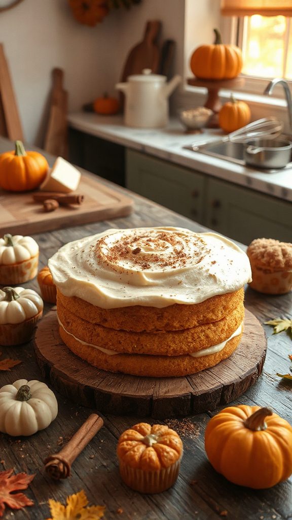 delightful fall spice cake