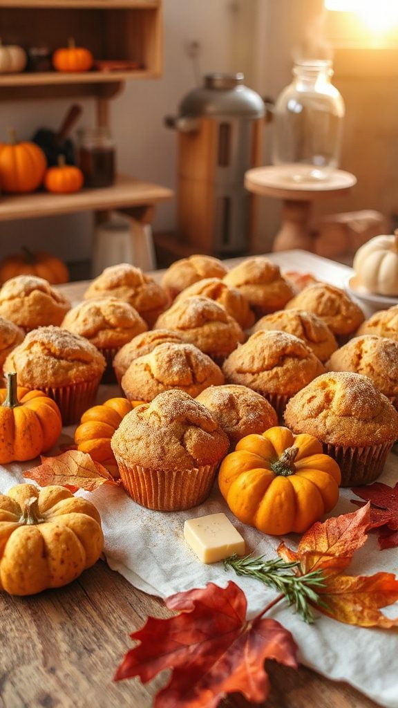 delightful pumpkin spice muffins