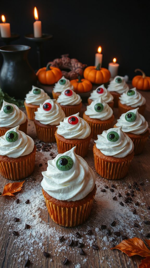 eerie eyeball cupcakes recipe