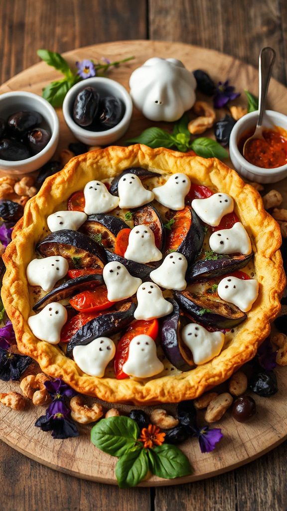 eggplant ricotta quiche recipe