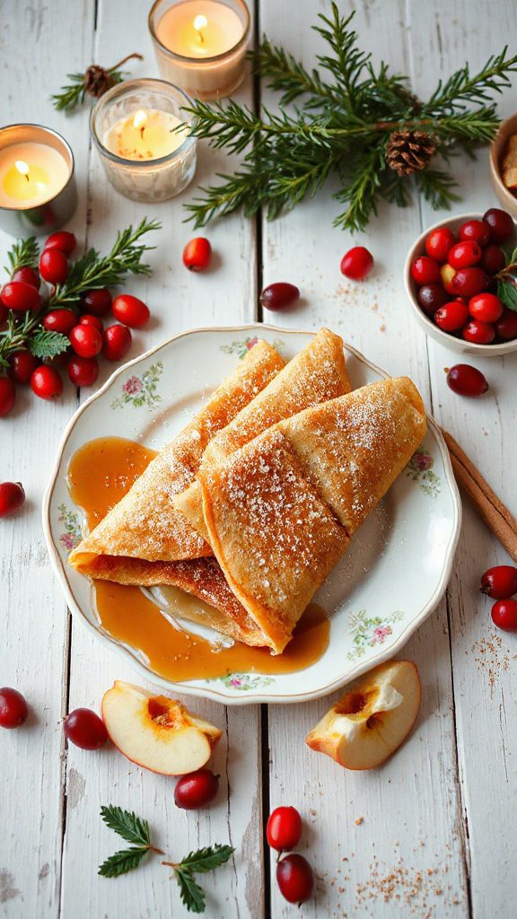 elegant apple cinnamon crepes delight