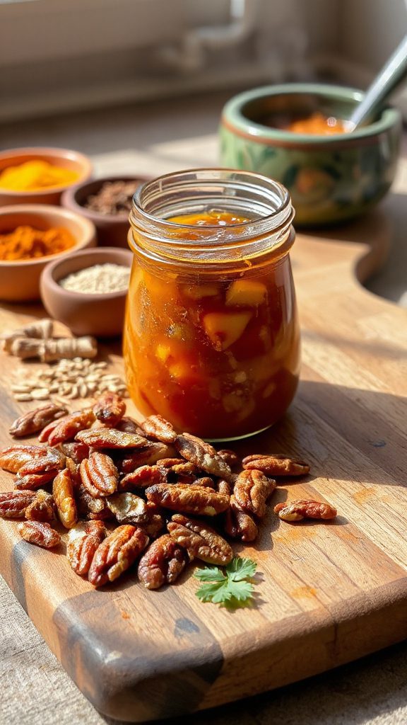 elevate curry with chutney