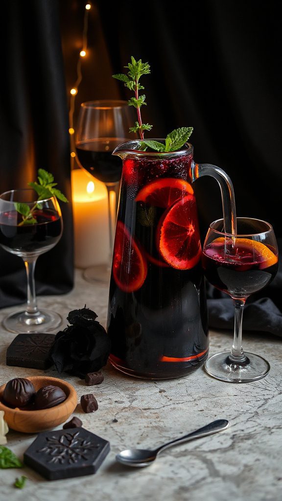 enchanting autumnal sangria blend