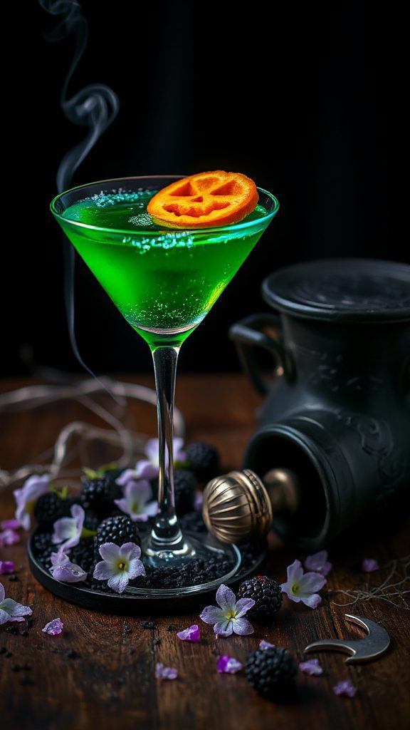 enchanting halloween cocktail recipe