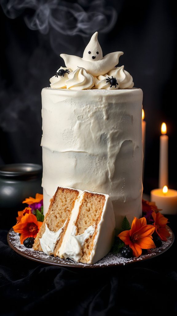 enchanting halloween dessert cake