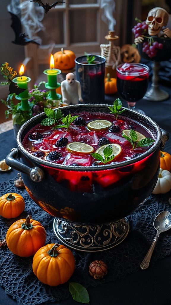 enchanting halloween punch recipe