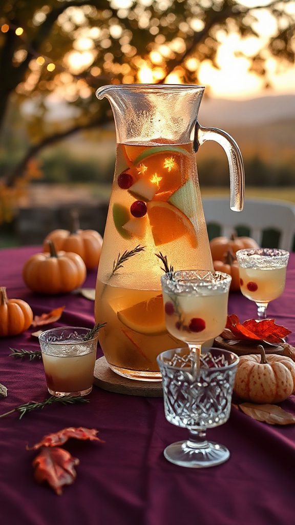 enchanting halloween white sangria