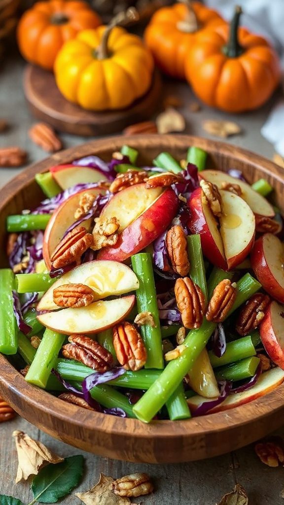 fall apple celery salad