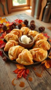 fall dessert apple dumplings