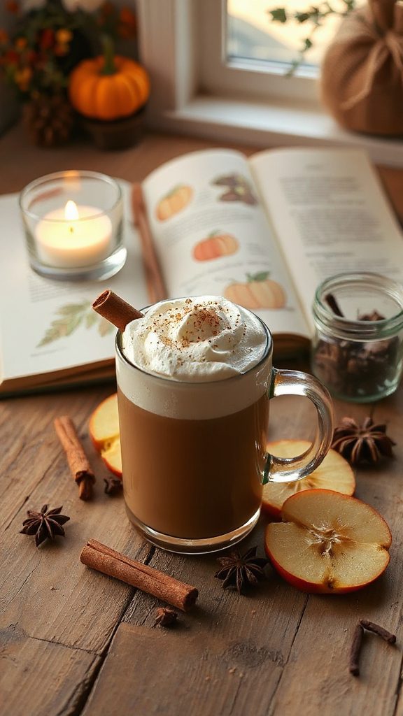 fall inspired coffee beverage delight