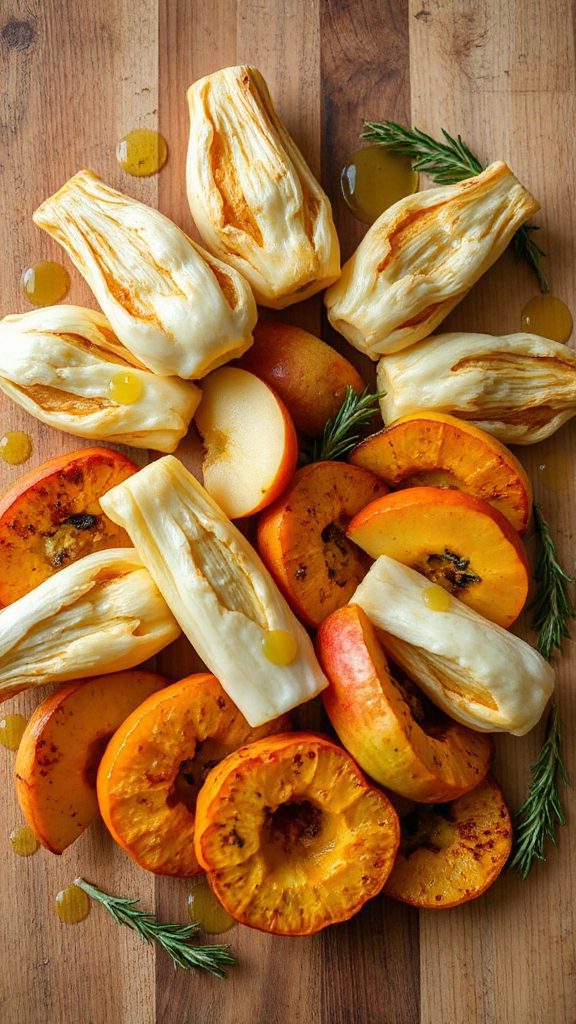 fall inspired roasted vegetable medley