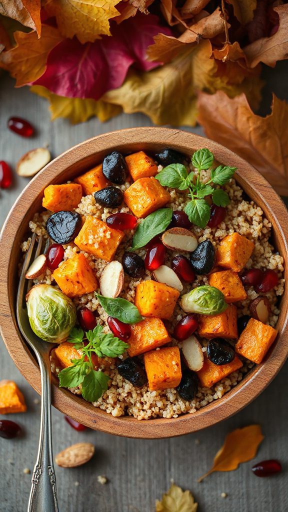 fall quinoa salad recipe