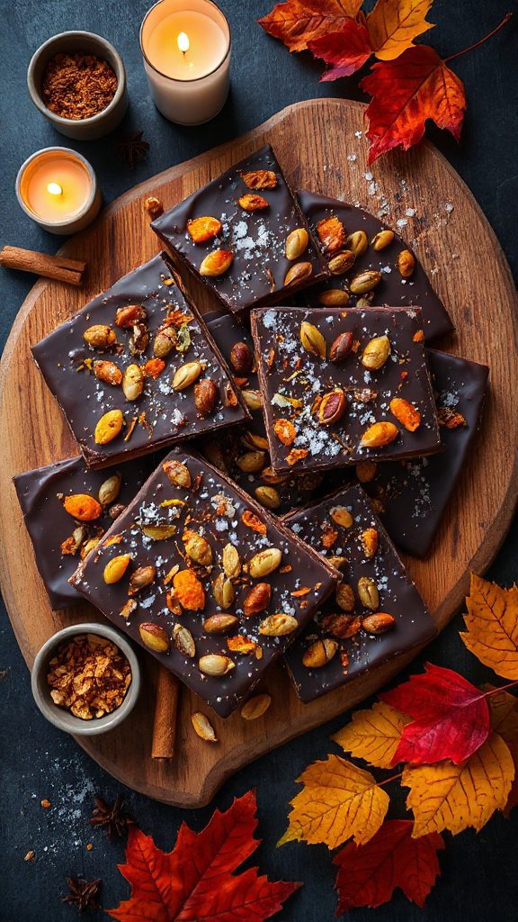 fall themed chocolate treat