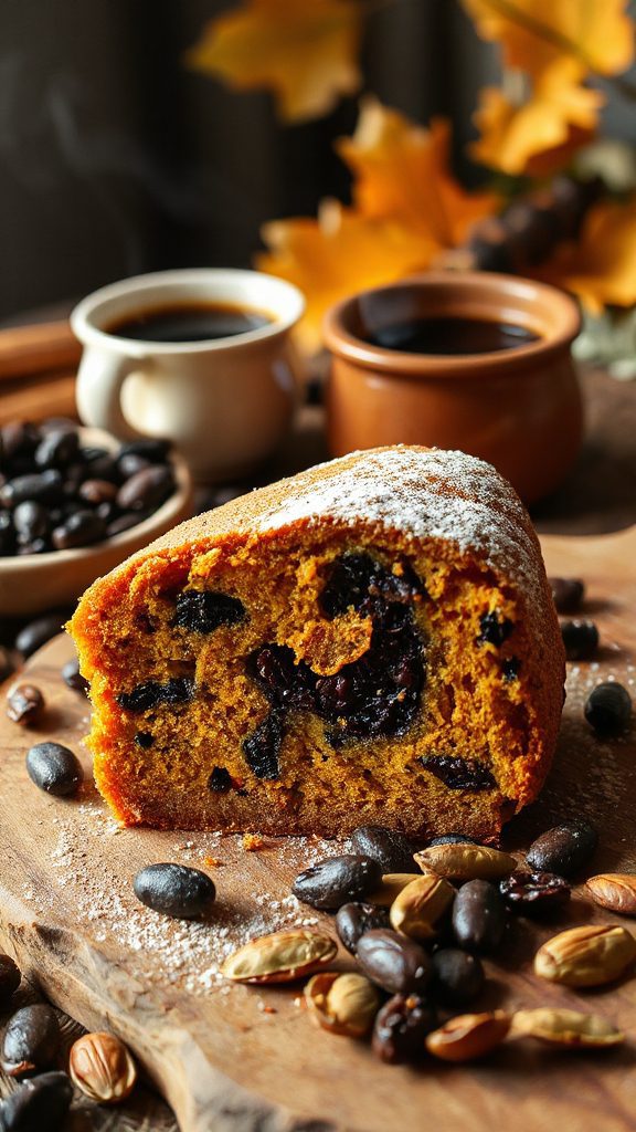 fermented black bean coffee cake