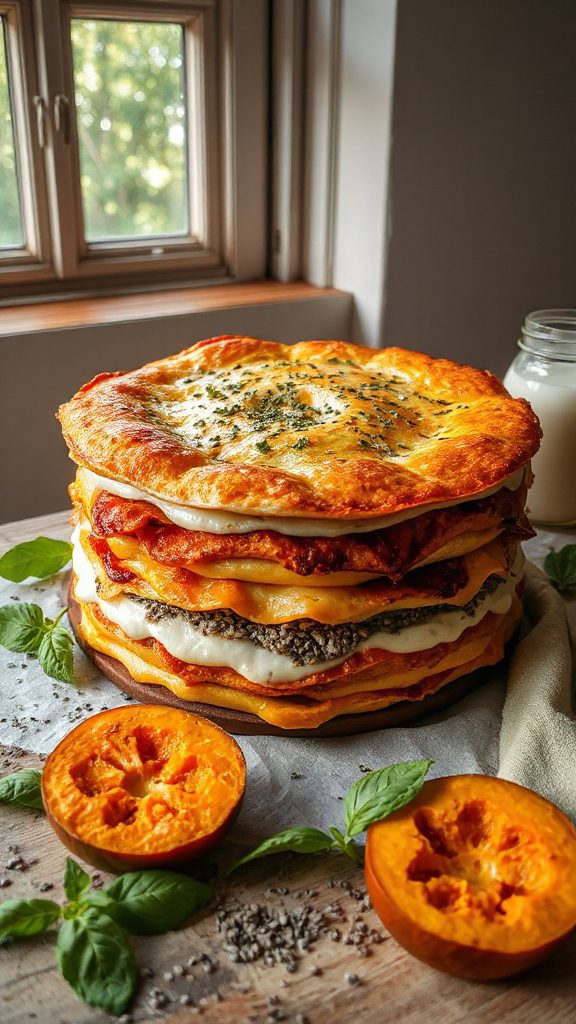 fermented coconut milk lasagna