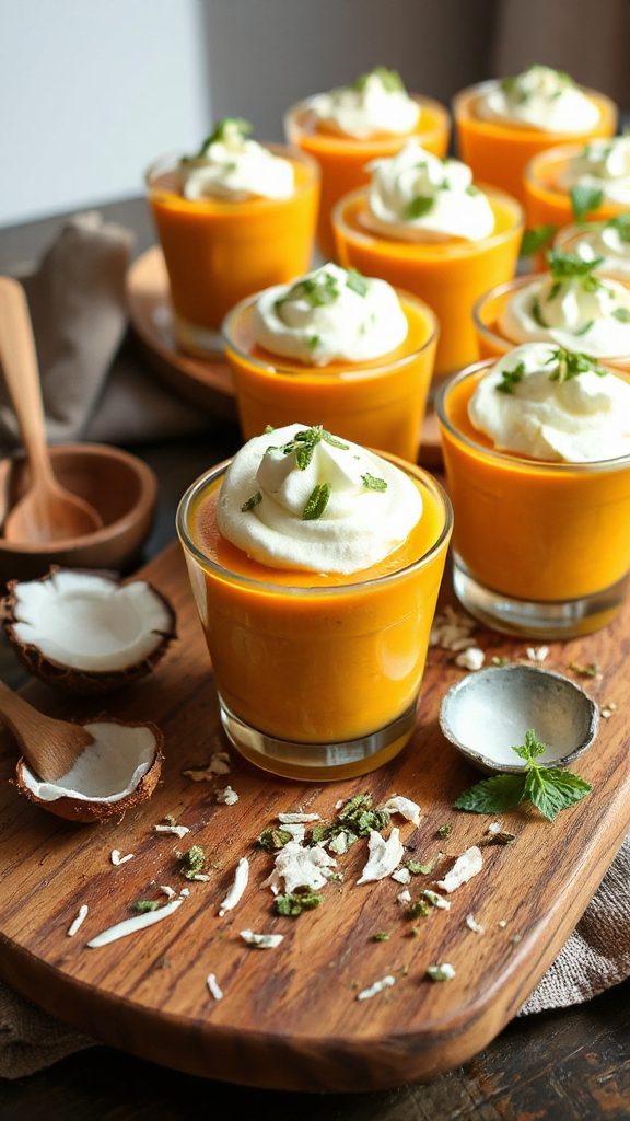 fermented pumpkin coconut pudding