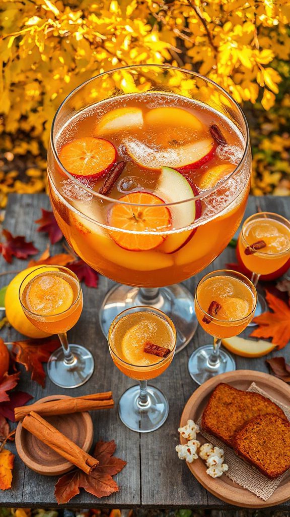 festive apple cider punch