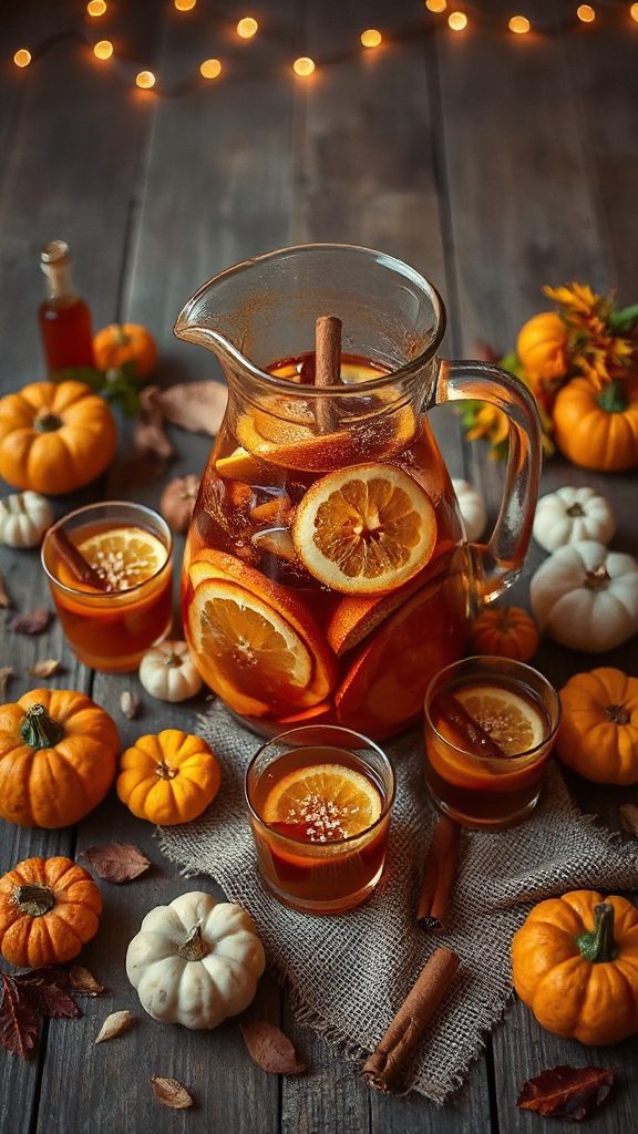 festive autumn cocktail recipe