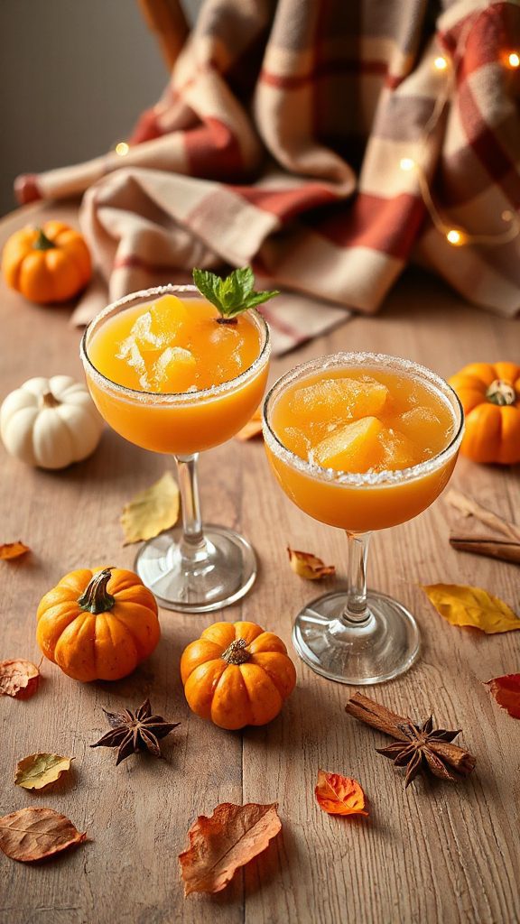 festive autumn margarita delight