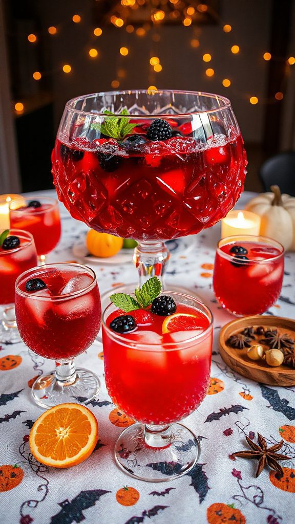festive berry citrus punch