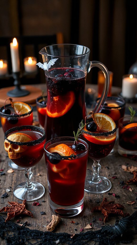 festive blood red sangria recipe