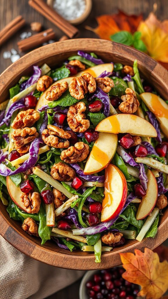 festive crunchy salad delight