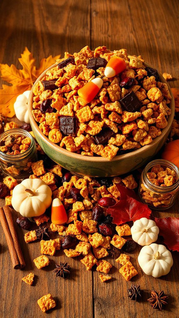 festive fall snack mix