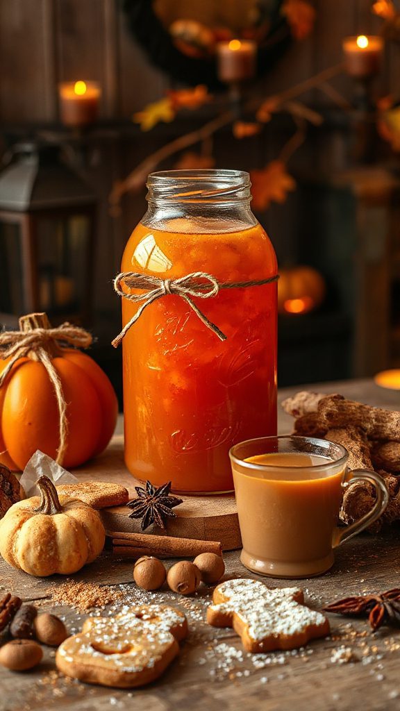 festive gingerbread kombucha recipe