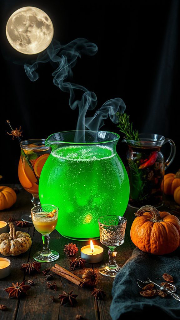 festive halloween cocktail recipe