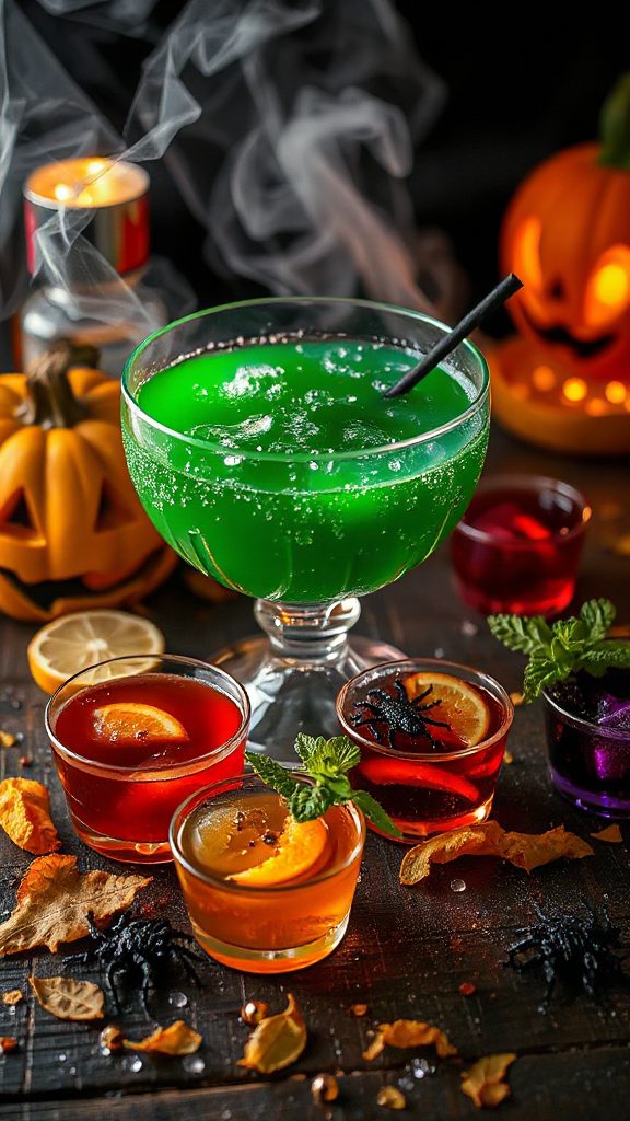 festive halloween cocktail recipe