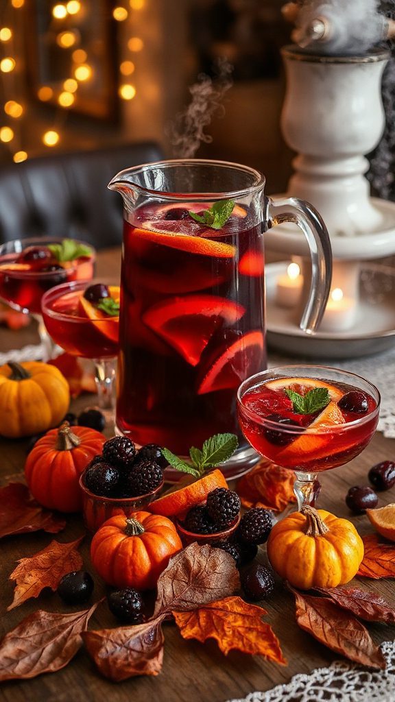 festive halloween cocktail recipe