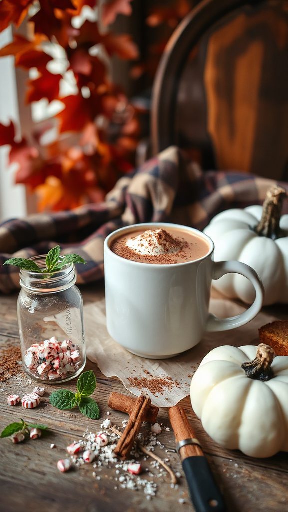 festive halloween coffee delight