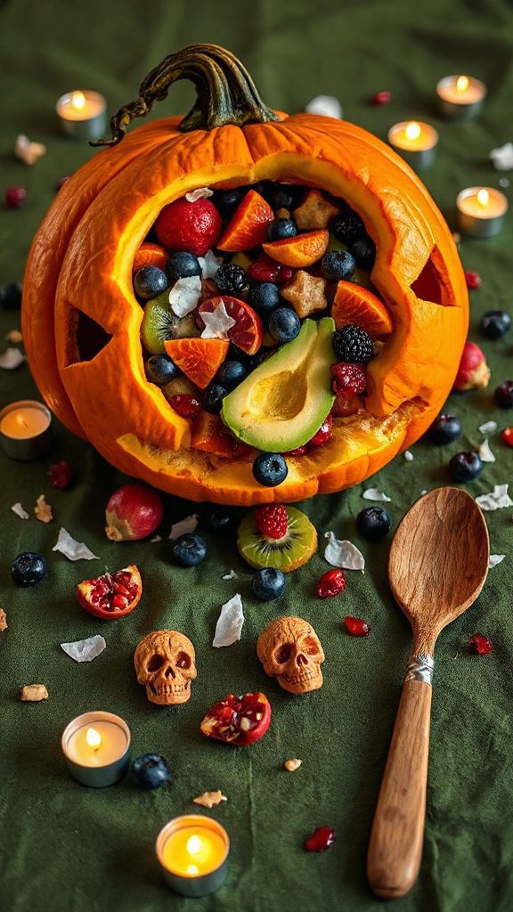 festive healthy fruit salad