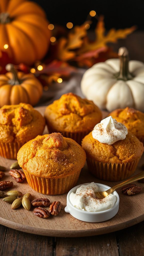 festive low carb muffins