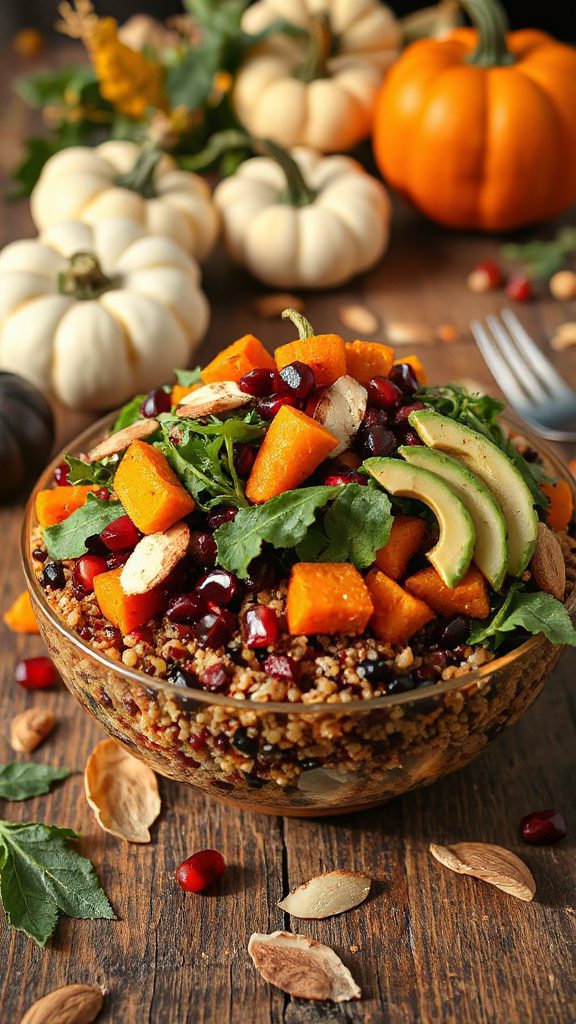 festive nutritious halloween salad