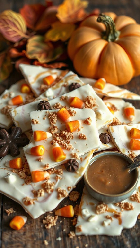festive pumpkin spice treat