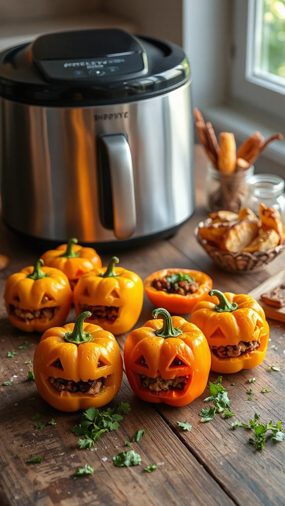 festive stuffed pepper recipe