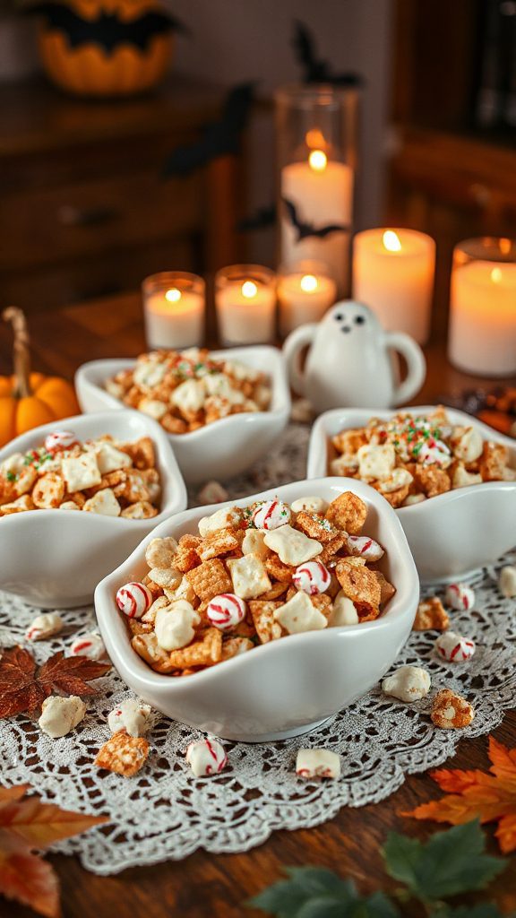 festive white chocolate treat