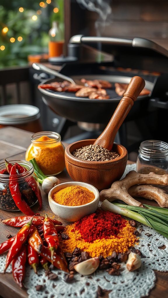 fiery asian inspired seasoning rub