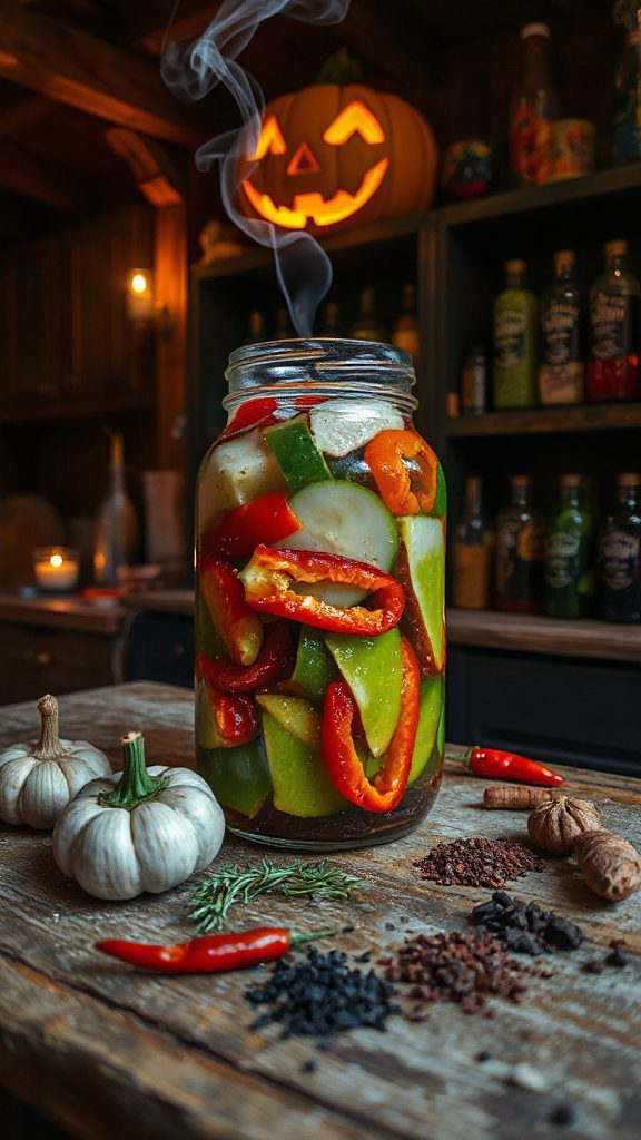 fiery halloween pepper ferment