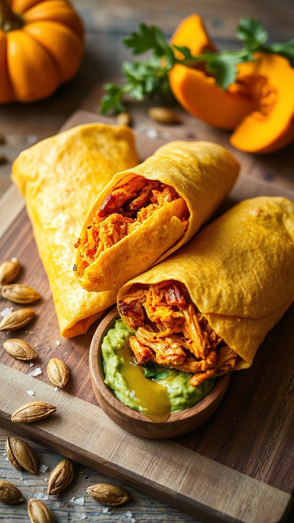 flavorful turmeric chicken filling