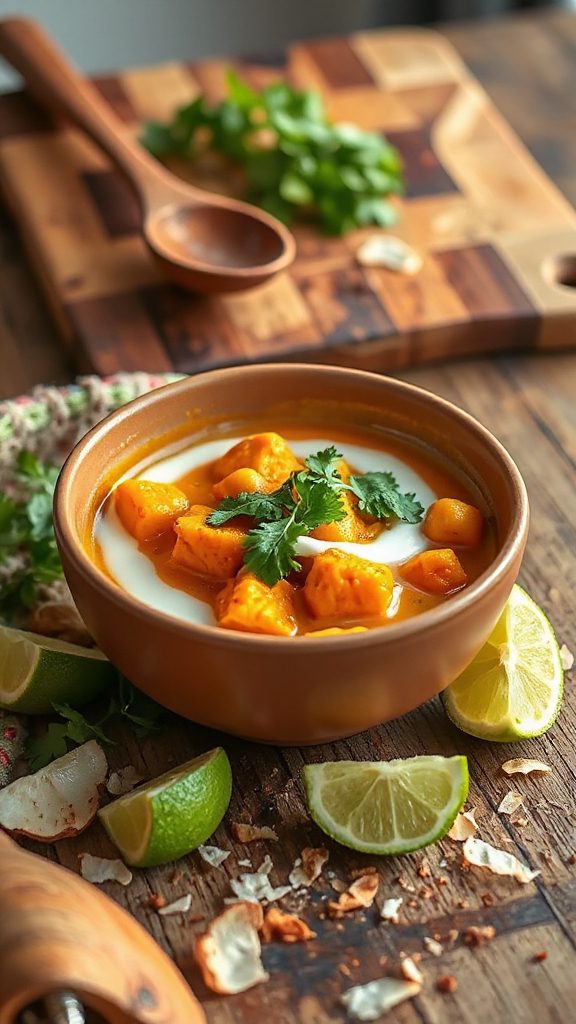 flavorful vegan pumpkin stew