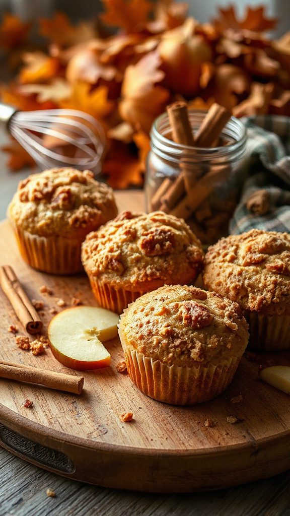 fluffy apple muffins recipe