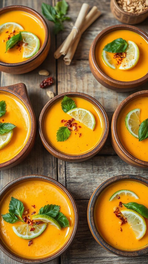 fragrant thai pumpkin soup