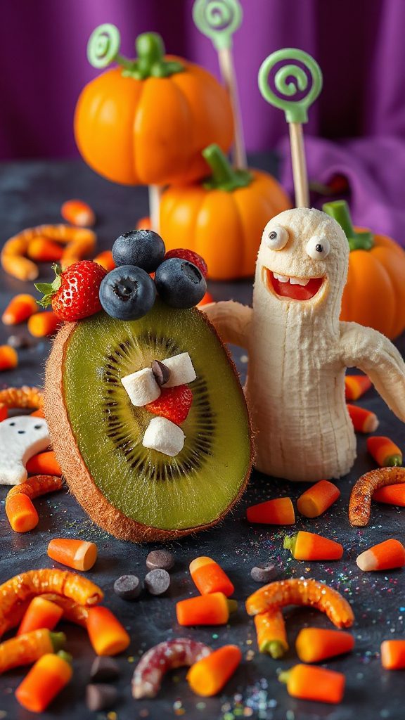 frightening fruit monster treats
