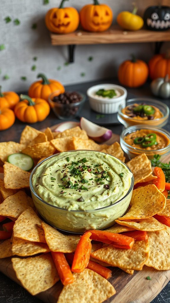 garlic dip for halloween