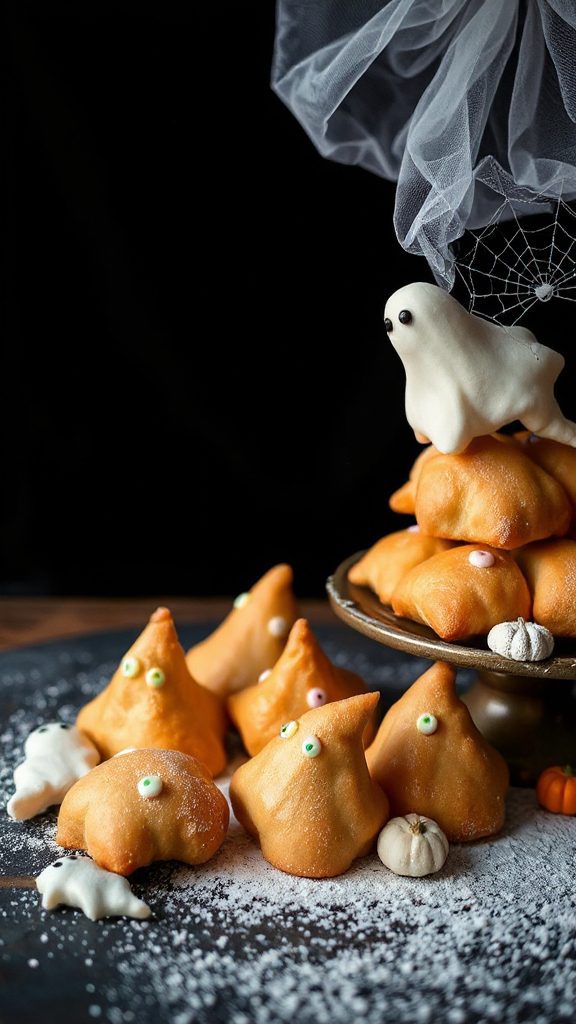 ghost shaped sweet rolls recipe