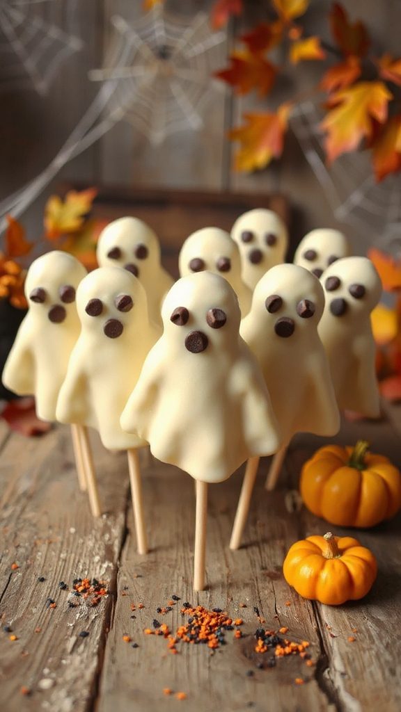 ghostly banana pops recipe